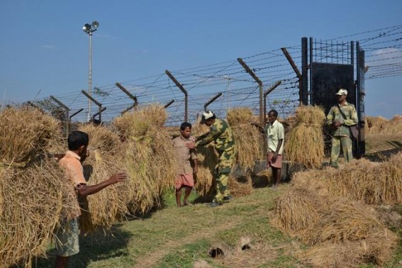 Tension prevails on Bangladesh border in Tripura